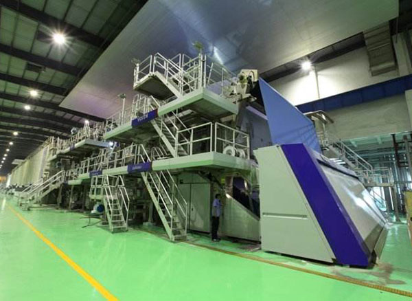 造紙機(jī)萬向軸應(yīng)用案例